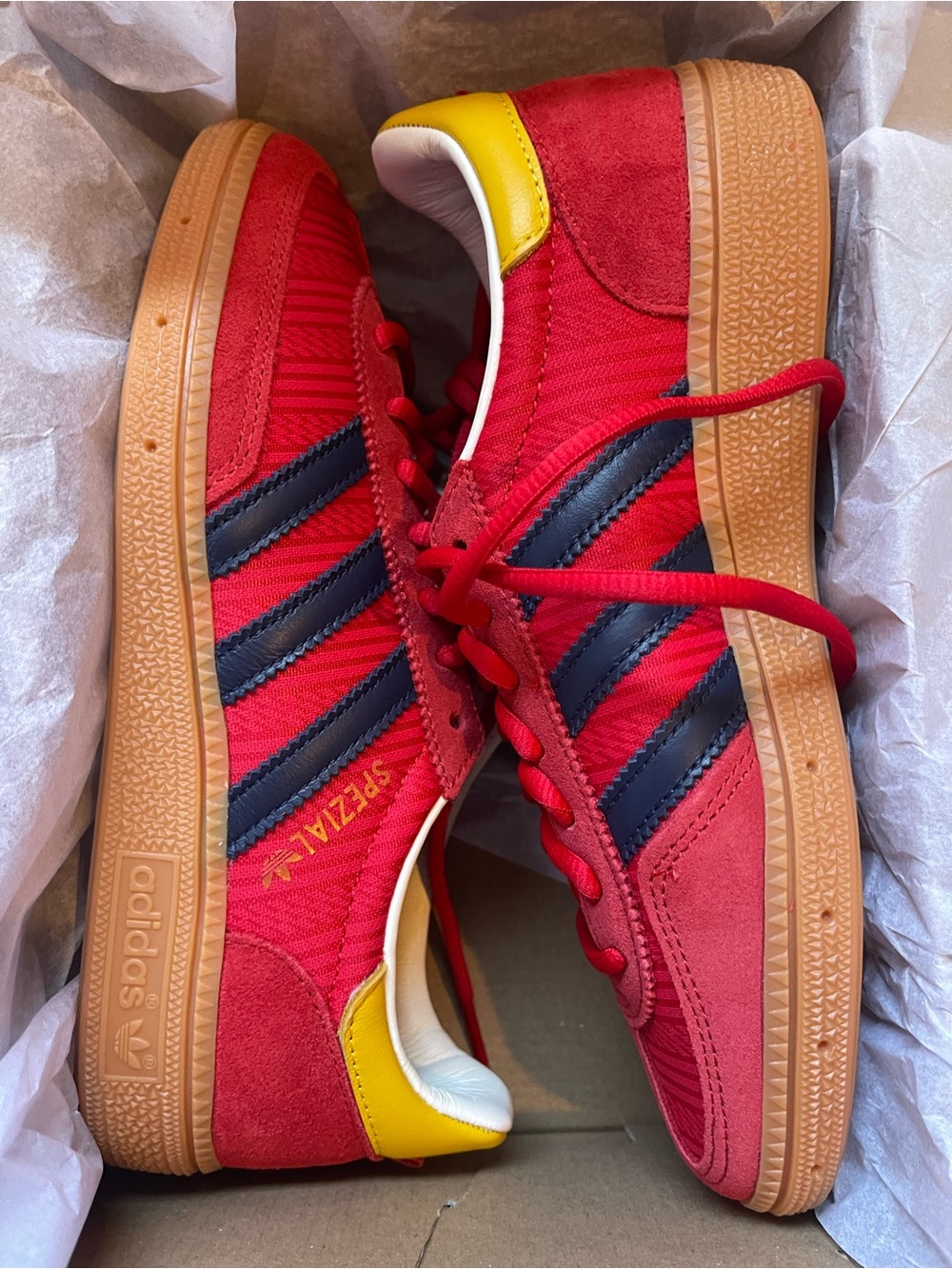 NIB Adidas Unisex Handball Spezial Shoes Spain MEN Size fits WOMEN 6-6.5 Samba